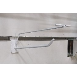 Гачок в економпанель на 150мм. d4мм з цінникотримачем